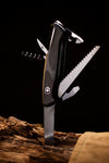Victorinox Ranger Grip 55 Onyx Black Luxury Swiss Army Knife