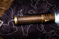 OLight Warrior Mini 3 - Cracked Brass EDC Flashlight